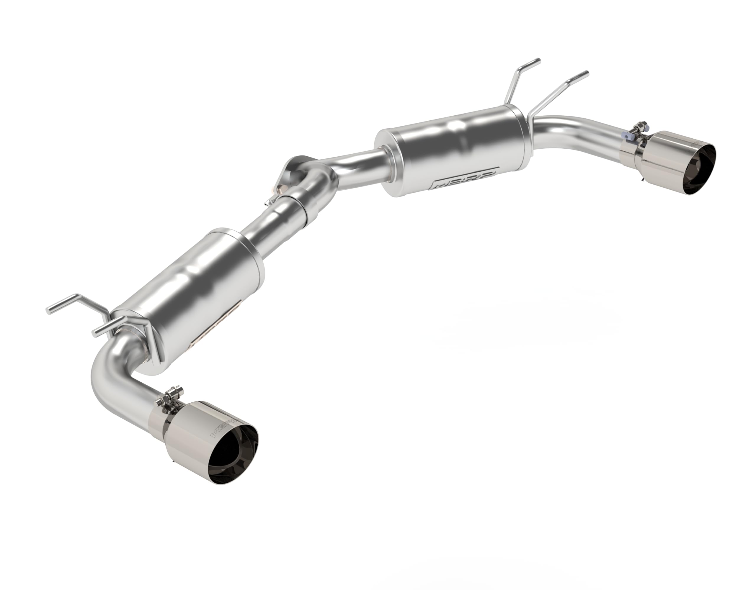 19-23 Mazda 3 Hatchback MBRP T304SS 2.5in Axle-Back, Dual Rear Exit Street Profile