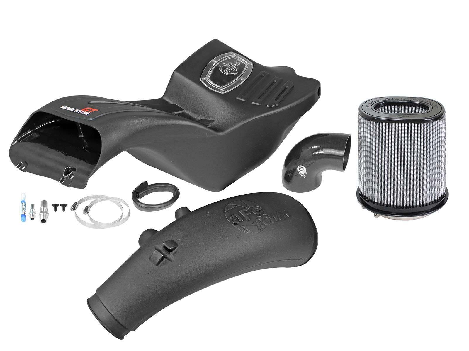 Momentum GT aFe POWER Cold Air Intake System w/Pro DRY S Filter, #51-73114, Black