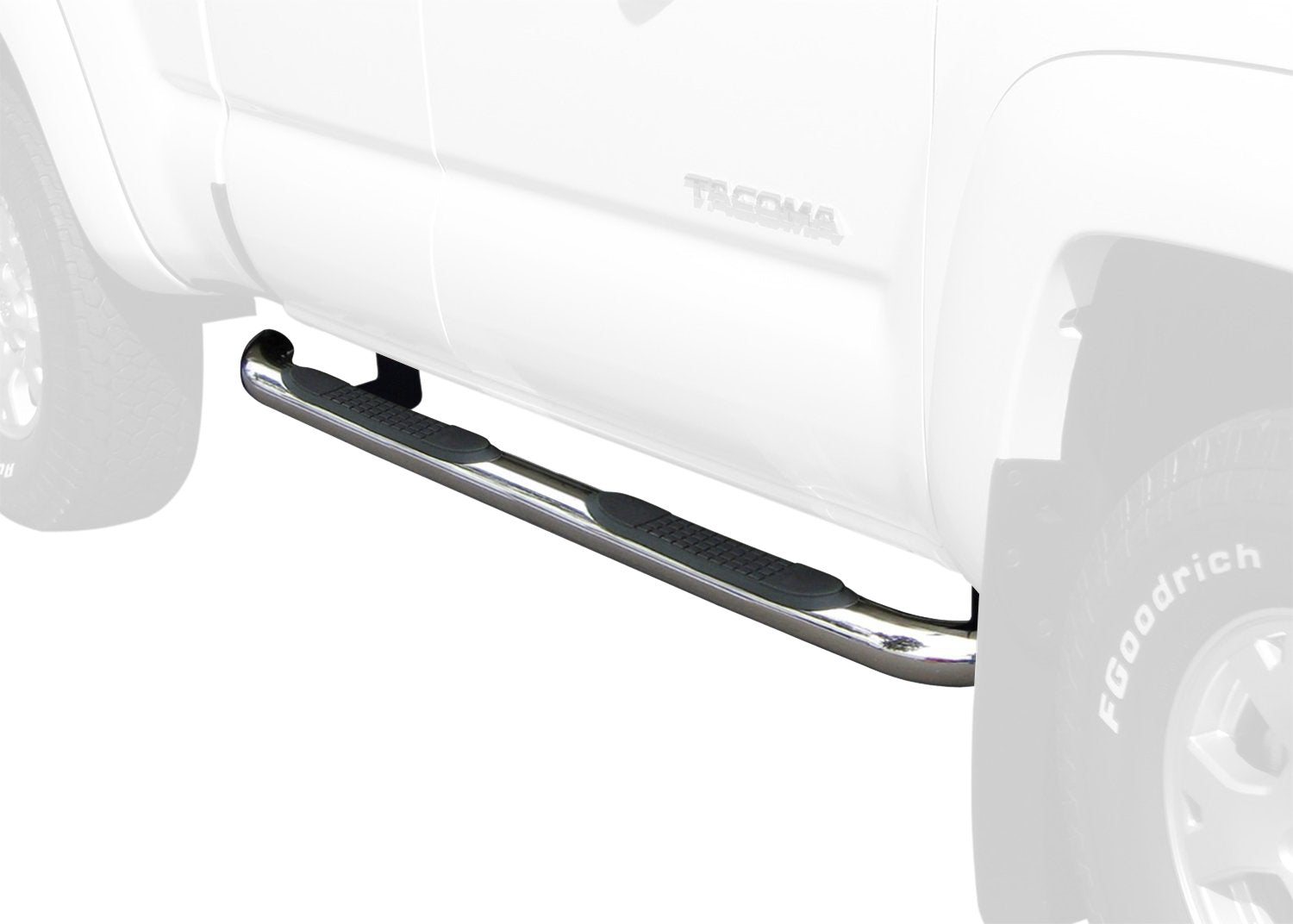 3 in. Round Steelcraft Side Bar All Stainless Steel 3 in. Round Side Bar