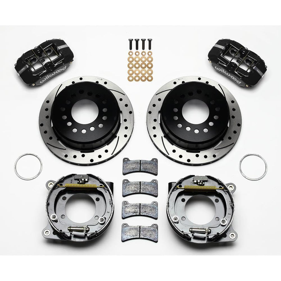 Rear Brake Kit Disc/Drum Mustang 8.85 Wilwood