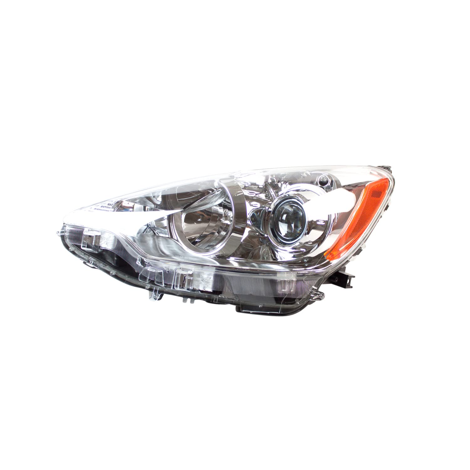 Left TYC Headlight Assembly Compatible with 2012-2014 Toyota Prius
