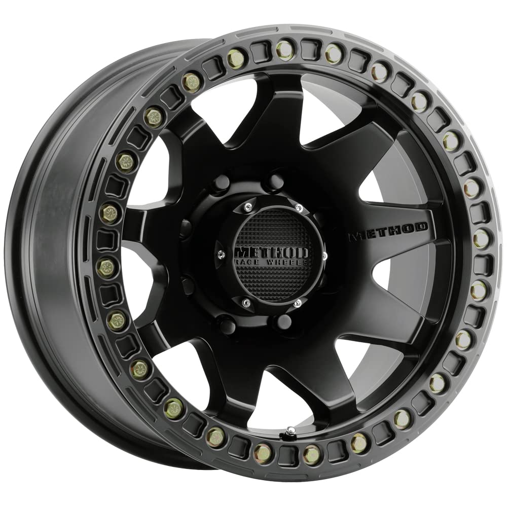 17x9 Method MR108 8x170-44mm Matte Black Wheel Rim 17" Inch MR10879087544B