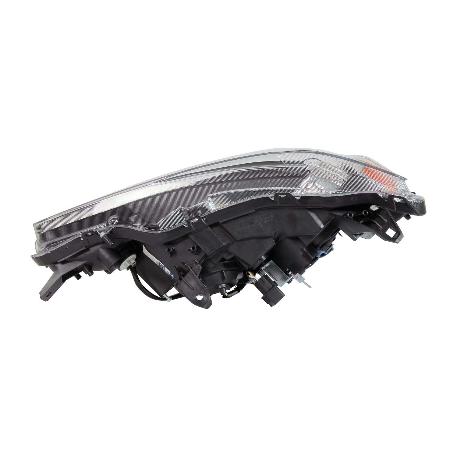 Right TYC Headlight Assembly Compatible with 2009-2015 Mitsubishi Lancer