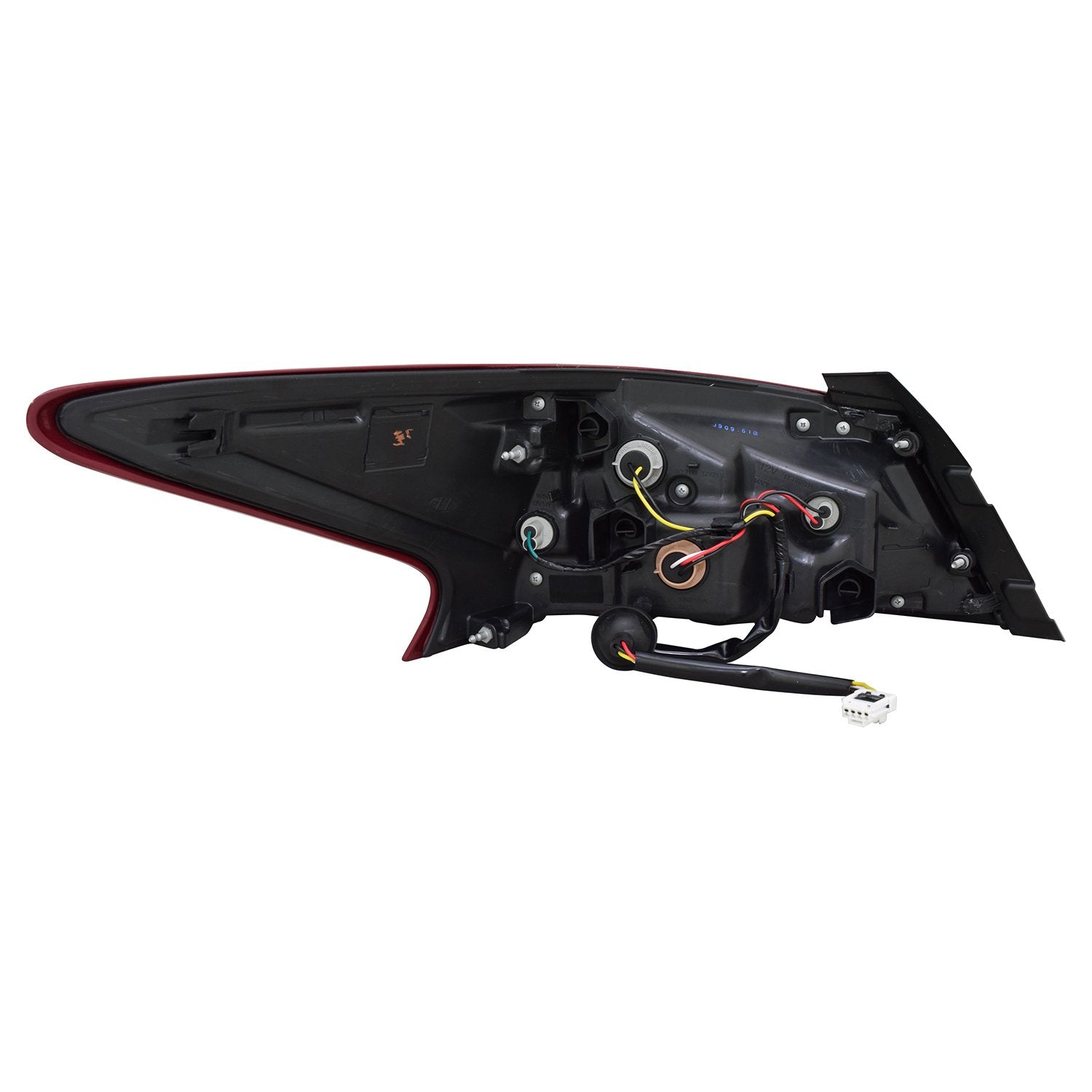 Right TYC Tail Light Assembly Compatible with 2016-2017 Nissan Altima
