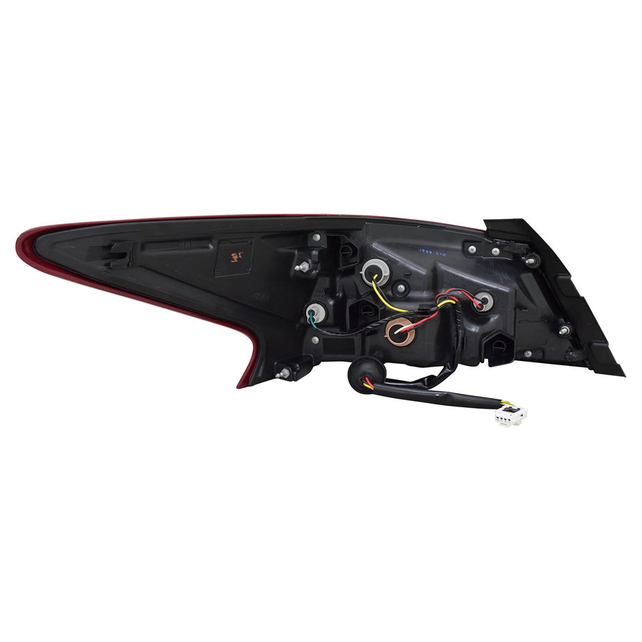 Right TYC Tail Light Assembly Compatible with 2016-2017 Nissan Altima