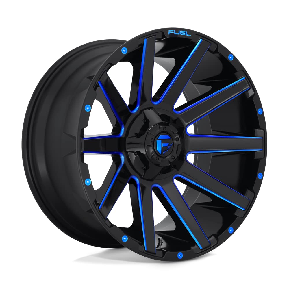 D644 Fuel Offroad CONTRA BLACK Wheel with Painted and TPMS Compatible (20 x 10. inches /5 x 139 mm, -18 mm Offset)