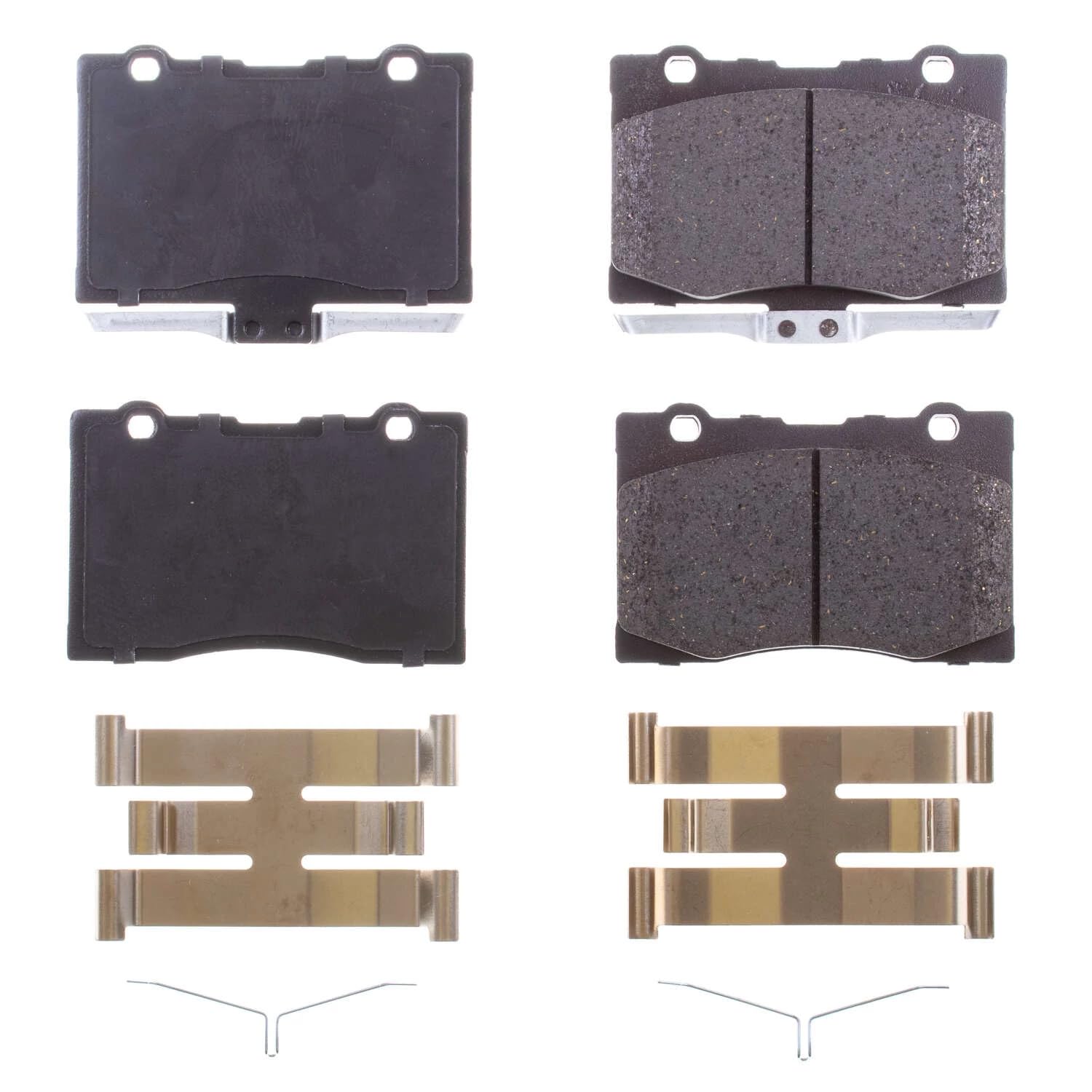 Power Stop Brake Kit Front For Acura RL 2005-12 - Ceramic Brake Pads With Installation Hardware, 17-1091