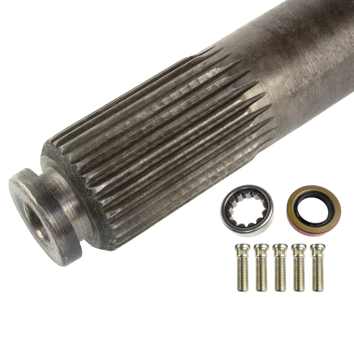 MG27107 TEN Factory Bolt Pattern Spline Drive Axle Shaft Assembly for GM 7.625", 29" 28 Spline, 5x4.75 – Left or Right Side – Fits 1988–1998 Chevy S10, GMC S15, Sonoma – Replaces 26013882, 92-25160