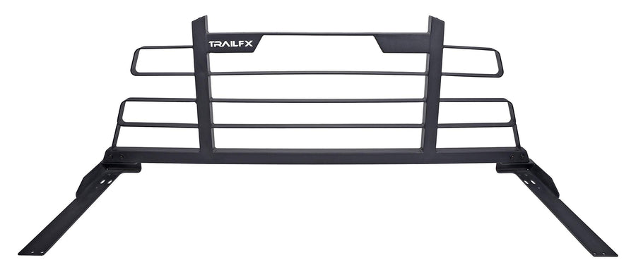 TrailFX Headache Rack Titanium Black Powder Coated Steel Frame Fits Dodge Ram 1500 2002-2024 with Mounting Kit Fits Cross Bed Tool Boxes TrailFX HR002B
