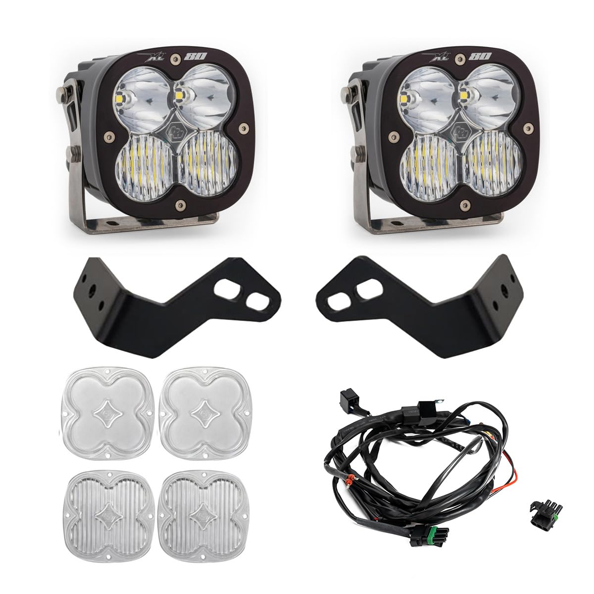 XL80 LED Baja Designs A-Pillar Light Kit for Can-Am Maverick R
