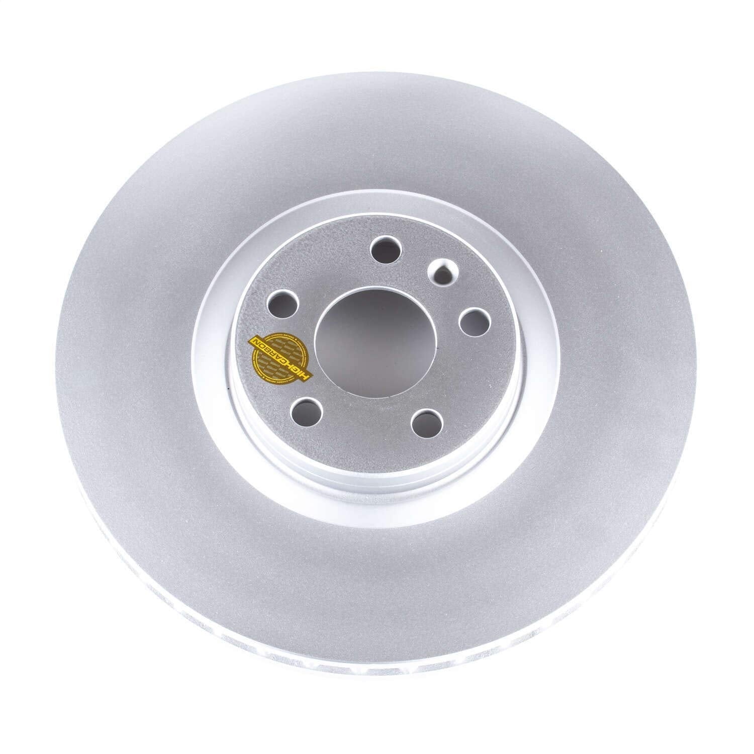 Front Power Stop EBR1642EVC High Carbon Coated Brake Rotor For S60, S90, V60, V60 Cross Country, V90, V90 Cross Country, XC40, XC60, XC90 [Model Specific]