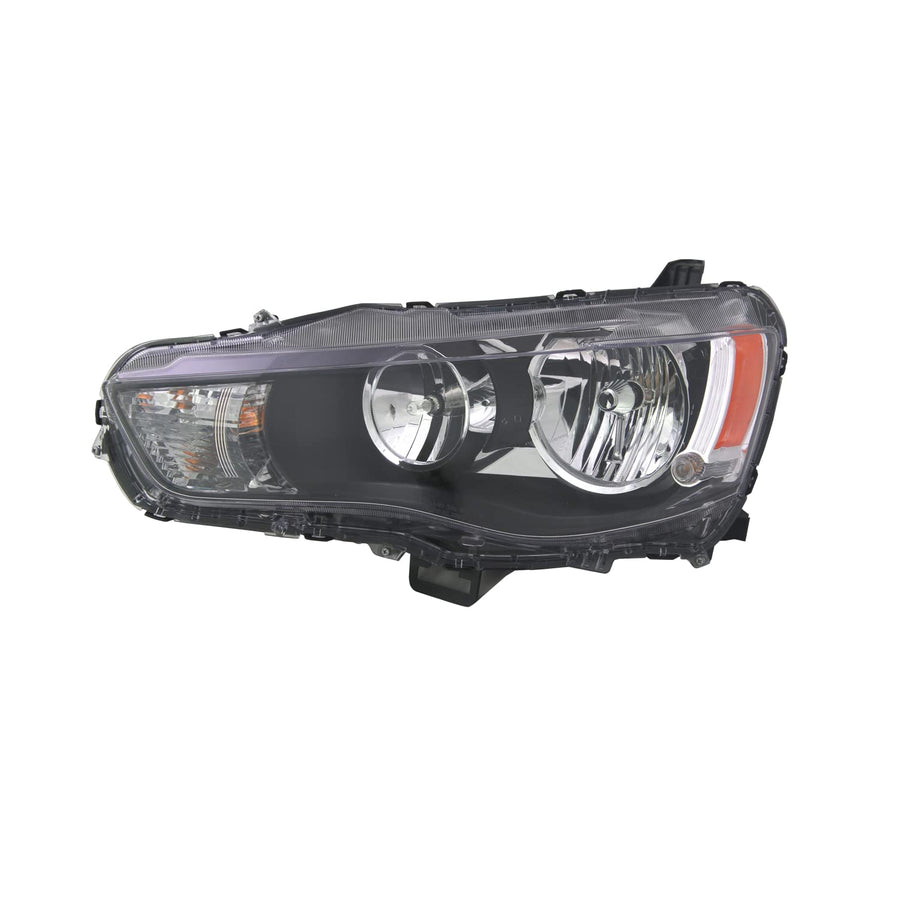 Left TYC Headlight Assembly Compatible with 2010-2013 Mitsubishi Outlander