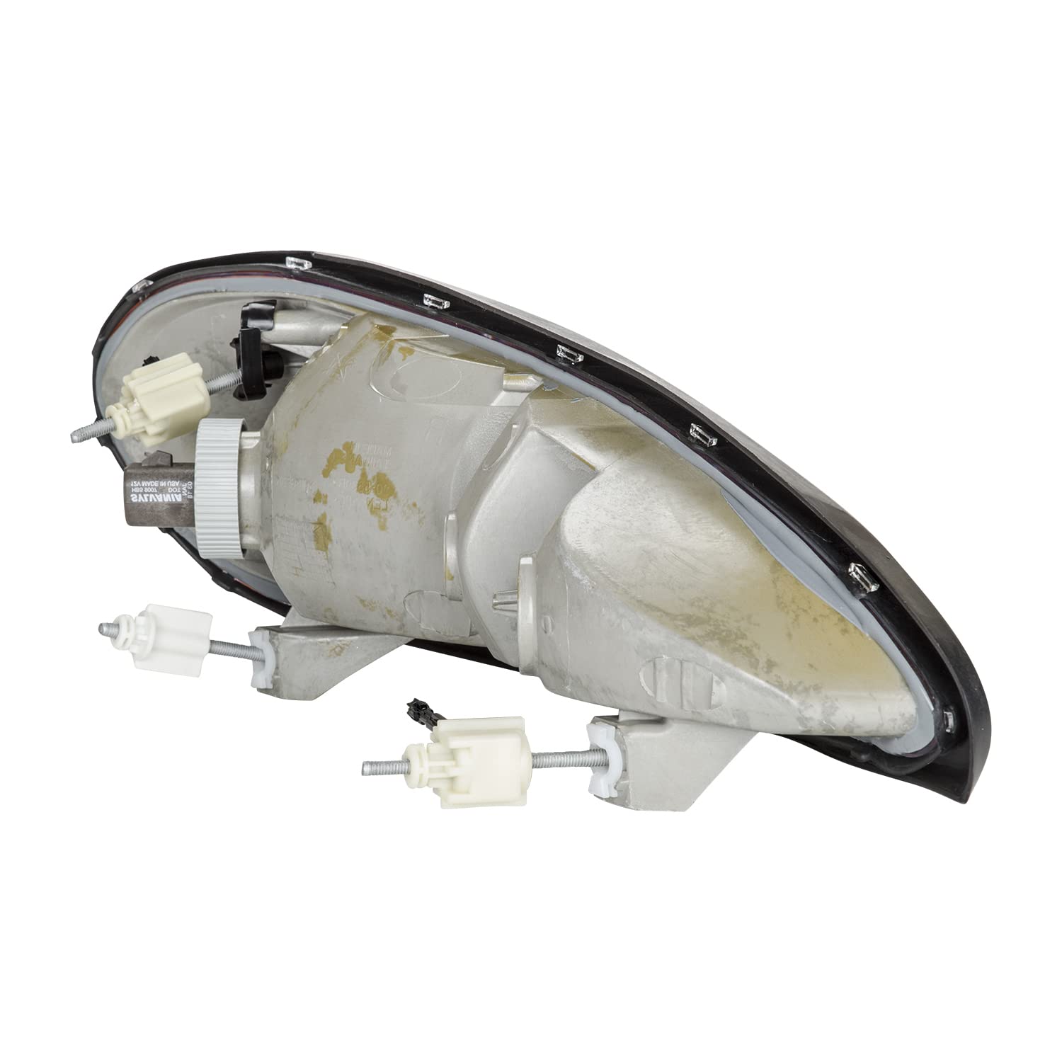 Left TYC Headlight Assembly Compatible with 1999-2005 Pontiac Grand Am