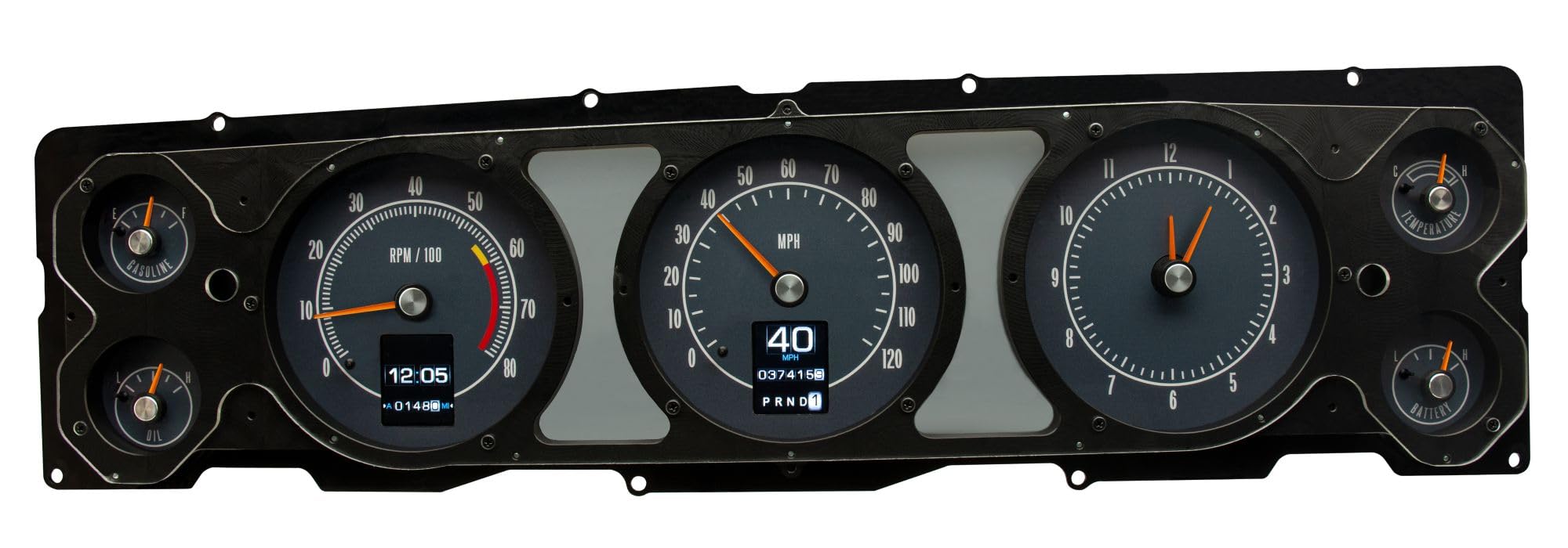 Dakota Digital RTX Gauge Instrument System RTX-67C-IMP-X Compatible with Chevy 1967 Caprice/Impala