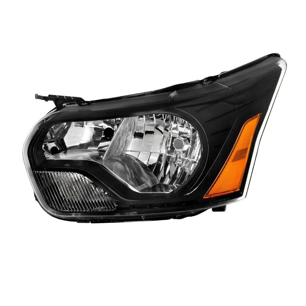 Ford Transit T250 T350 Spyder (POE) 2500 3500 15-20 Halogen Headlight - Low Beam-H11(Included) ; High Beam-HB3(Included) ; Signal-3157NA(Included) - OE Black Left