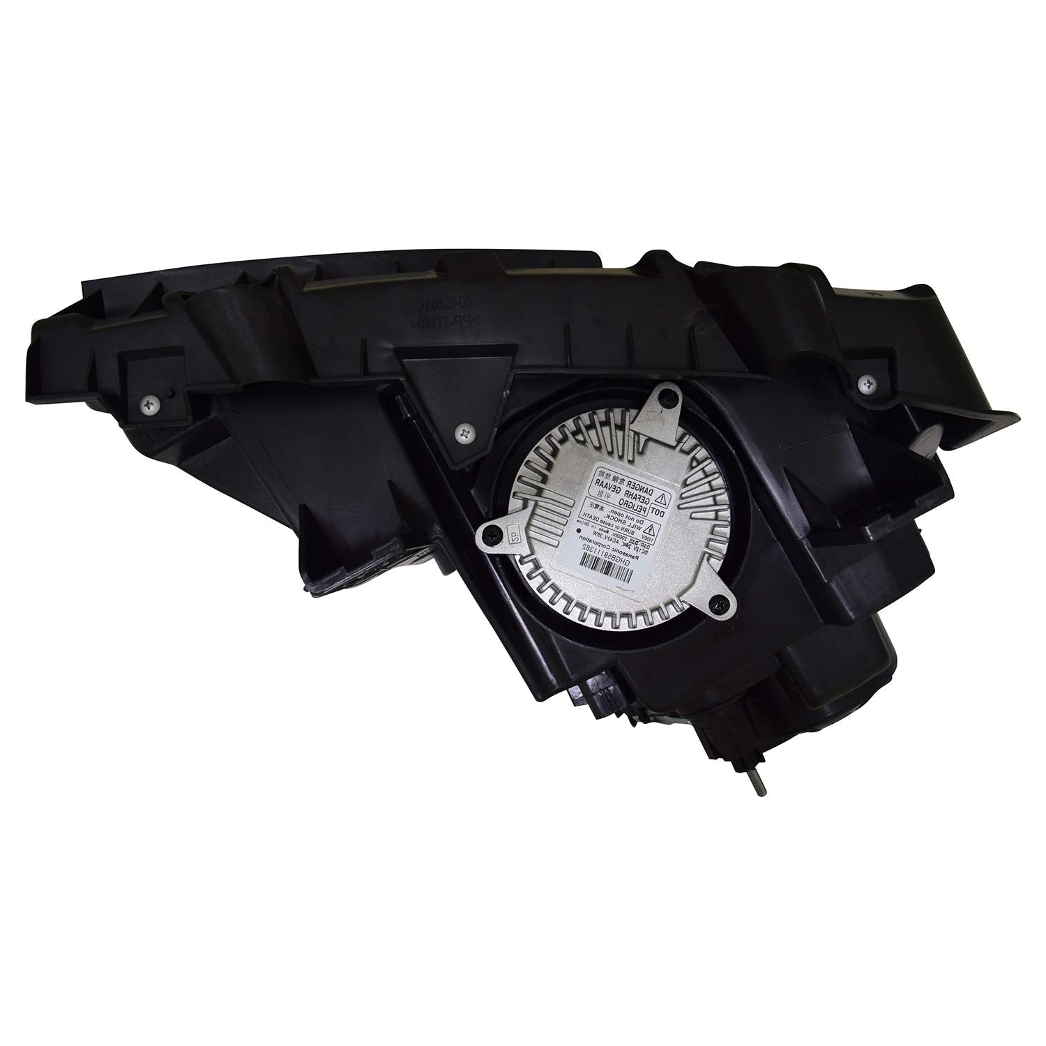 Left TYC Headlight Assembly Compatible with 2014-2015 Chevrolet Camaro