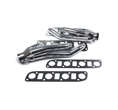 JBA Header 1411SJS (1 3/4" Shorty Stainless Steel 2016-17 Nissan Titan, Armada and Infinity QX80 5.6L Silver Ceramic), 1 Pack