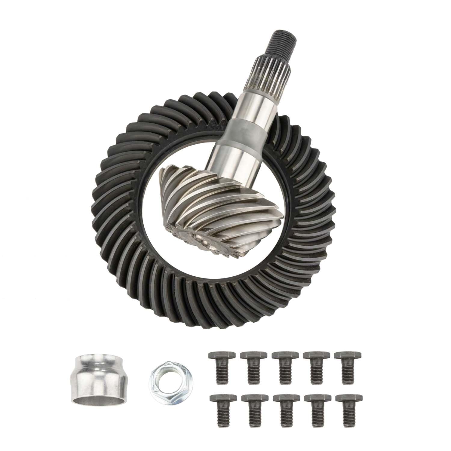 Differential Ring & Pinion, Motive Gear D205-294, For Dana AdvanTEK M205 Axle, Gear Ratio 2.94, 10-Bolt, 24 Spline, 16 Pinion & 47 Ring Tooth - Fits Nissan Titan, Armada & Pathfinder (2004–2015)