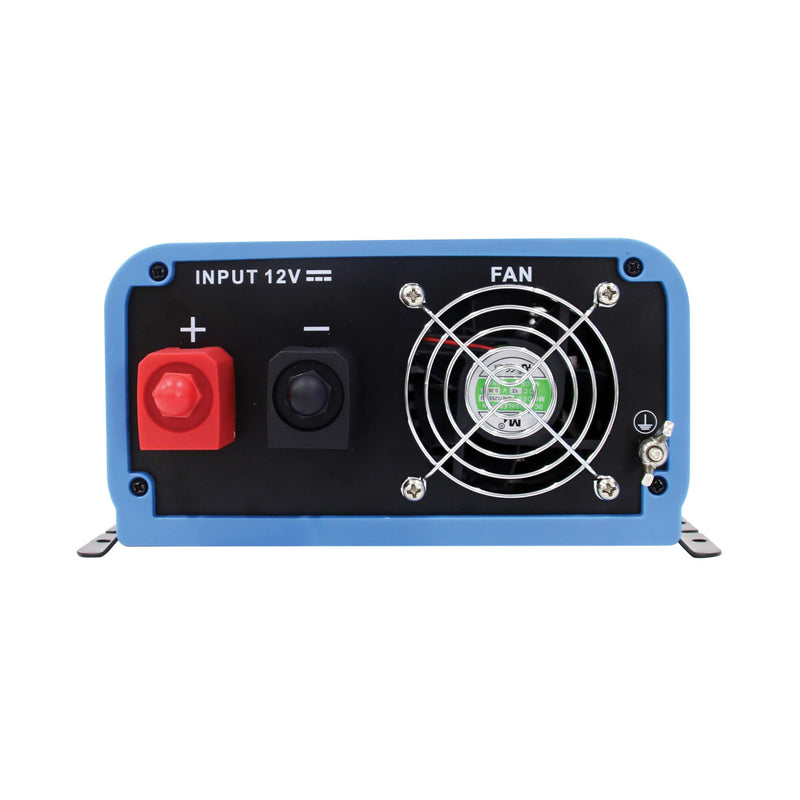 1500W Tripp Lite Compact Pure Sine Wave Power Inverter, 3 Outlets, 1 USB + 1 USB-C Charging Ports, Remote Control via RJ12 Telephone Cable, Included Mounting Brackets, 2-Year Warranty (PINV1500SW-120)