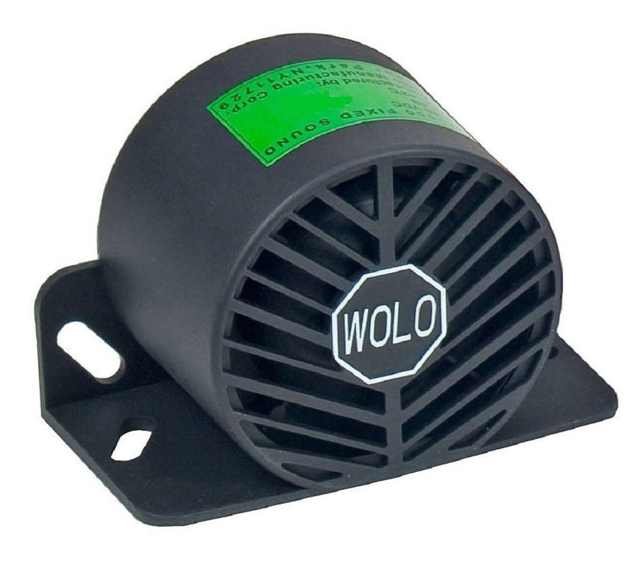 Intelligent Wolo Back-Up Alarm (BA-550), Black Alarm
