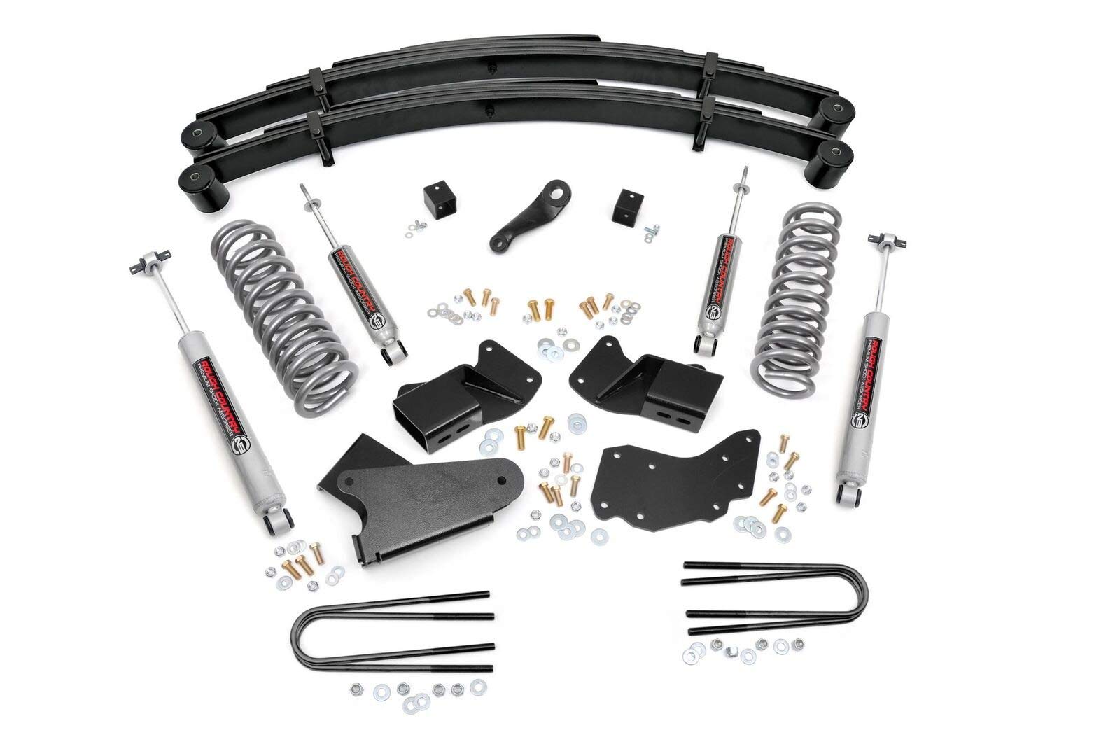 4" Rough Country Lift Kit w/N3 Shocks for 1984-1990 Ford Bronco II 4WD - 48530