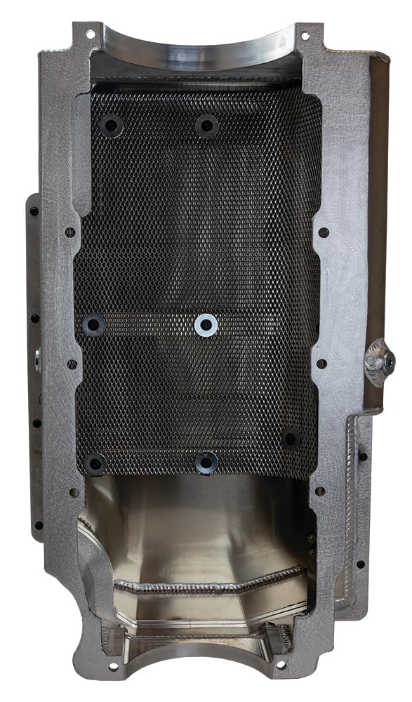 Wet Sump Moroso 20376 Oil Pan for Chevy Big-Block Engine - 2 Piece