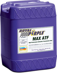 Max ATF Royal Purple 05320 High Performance Multi-Spec Synthetic Automatic Transmission Fluid - 5 Gallon