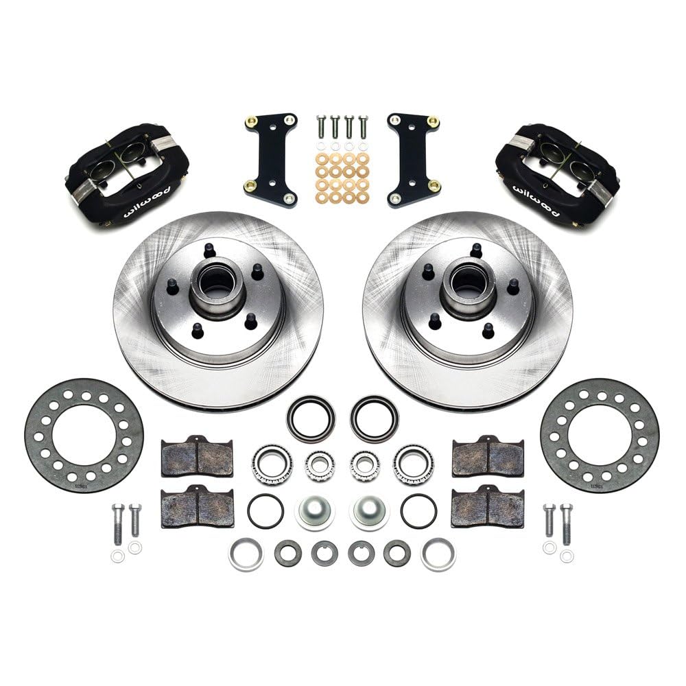 Wilwood 140-12321 Front Disc Brake Kit FDL 11.88 Inch, Compatible with Buick 1941-56
