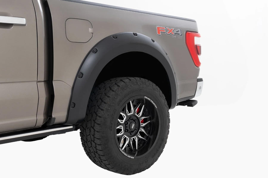 Pocket Fender Flares Rough Country for 2021-2024 Ford F-150 - F-F20911B
