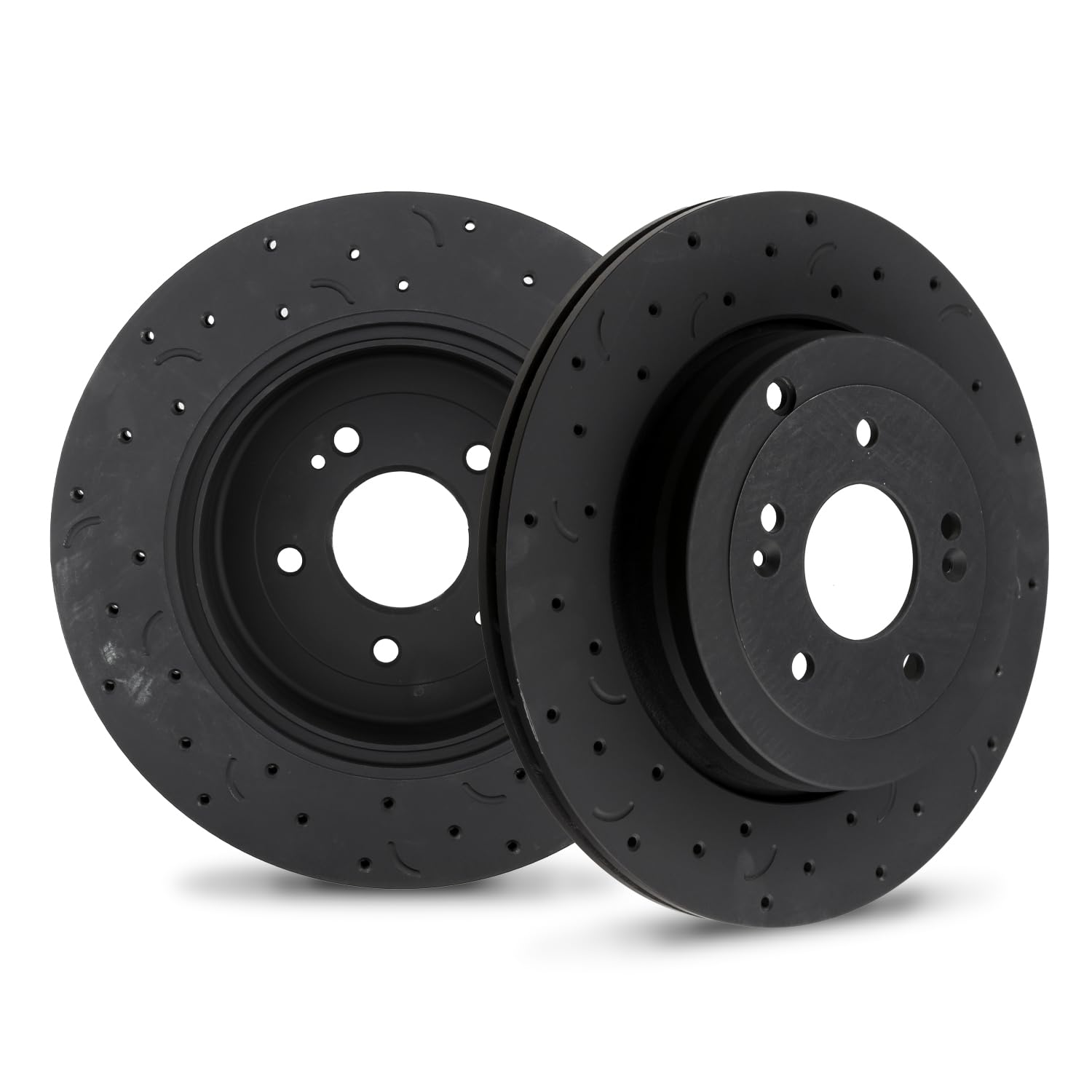 Talon Cross-Drilled and Slotted Vented Rotor, Hawk Performance Brakes, 12.99 in. Diameter, 2.39 in. Height