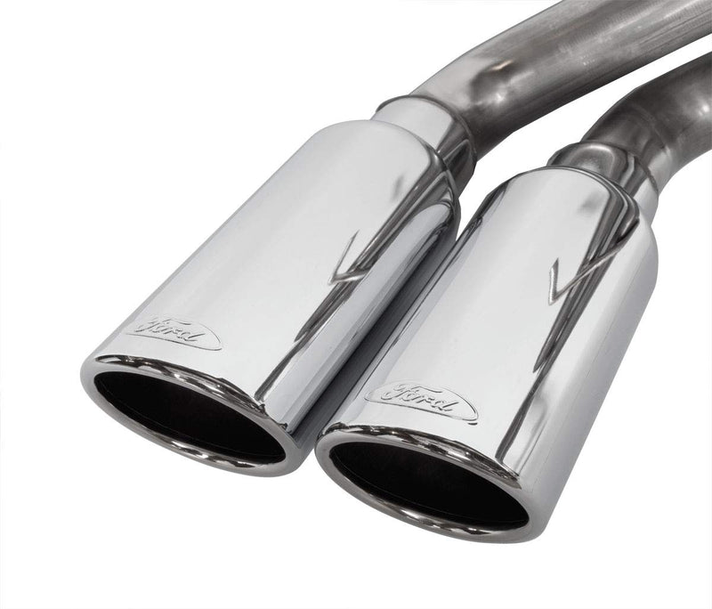 2019 Ford Racing Ranger 2.3L Ecoboost Cat-Back Side Exit Exhaust System w/Dual Chrome Tips