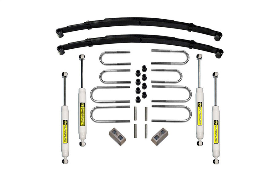2.5" Lift Kit Superlift Suspension for Chevy/GMC K-Series | Complete Lift Kit with Front & Rear Shadow Series Shocks | K414 | Fits 1973-1991 Chevrolet K10 / GMC K15 4WD