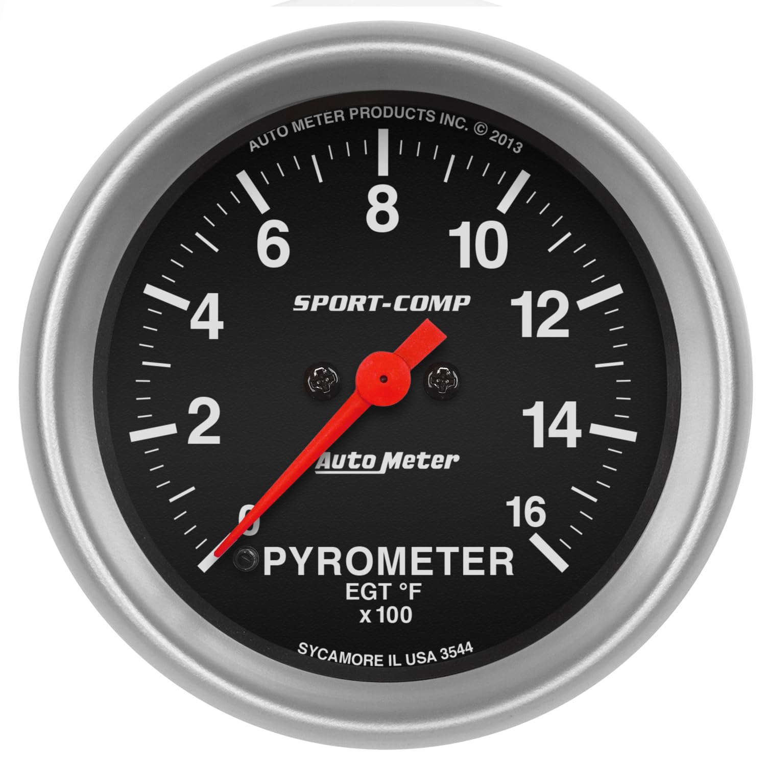 Auto Meter Sport-Comp 3544 Electric Pyrometer Gauge Kit