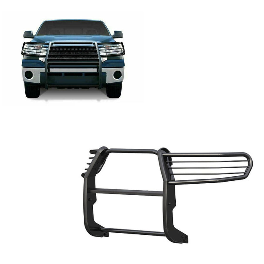 Bumper Guard Modular Black Black Horse Grille Compatible with 2008-2022 Toyota Sequoia|2007-2021 Toyota Tundra(Excl. 08-21 Platinum/Limited)-17A098900MA