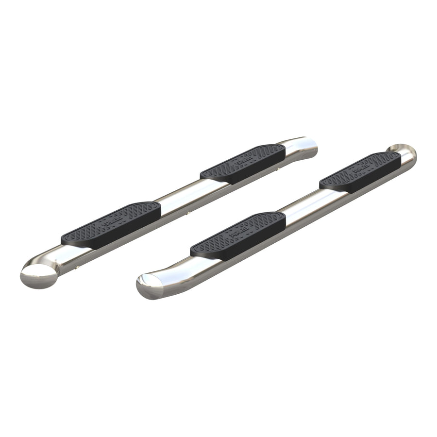 4-Inch ARIES Polished Stainless Steel Nerf Bars, Select Toyota Tundra CrewMax