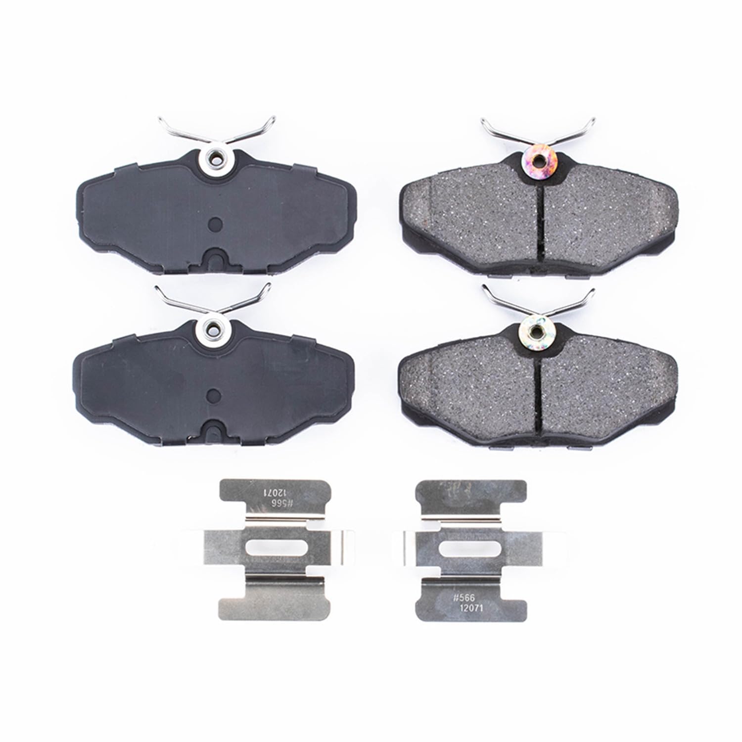 Power Stop Brake Kit Front For Ford Taurus 1993-05 |Lincoln Continental 1993-02 |Mercury Sable 1993-05 - Ceramic Brake Pads With Installation Hardware, 17-610