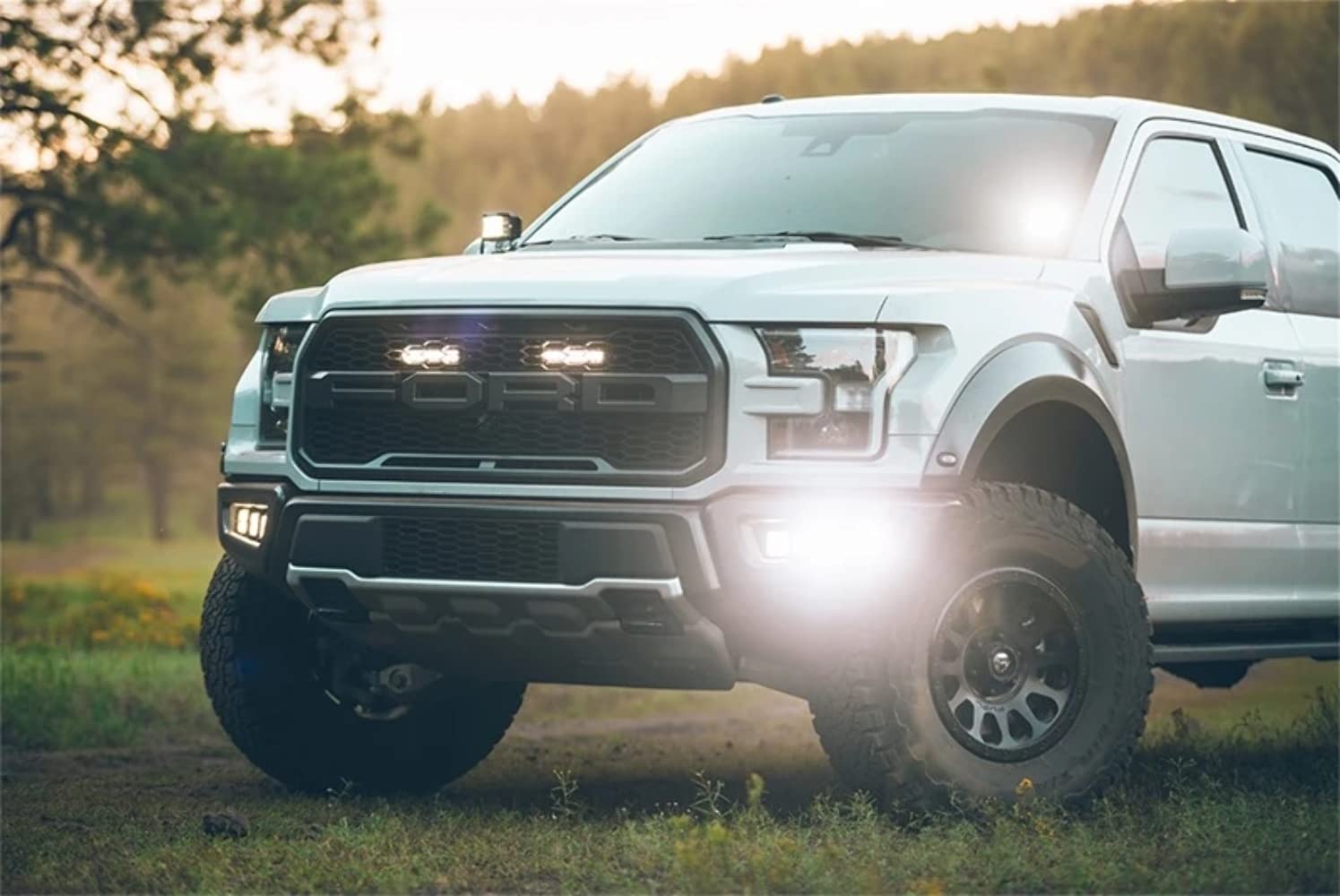 17-18 RAPTOR TRIPLE FOG MOUNTS Rigid Industries