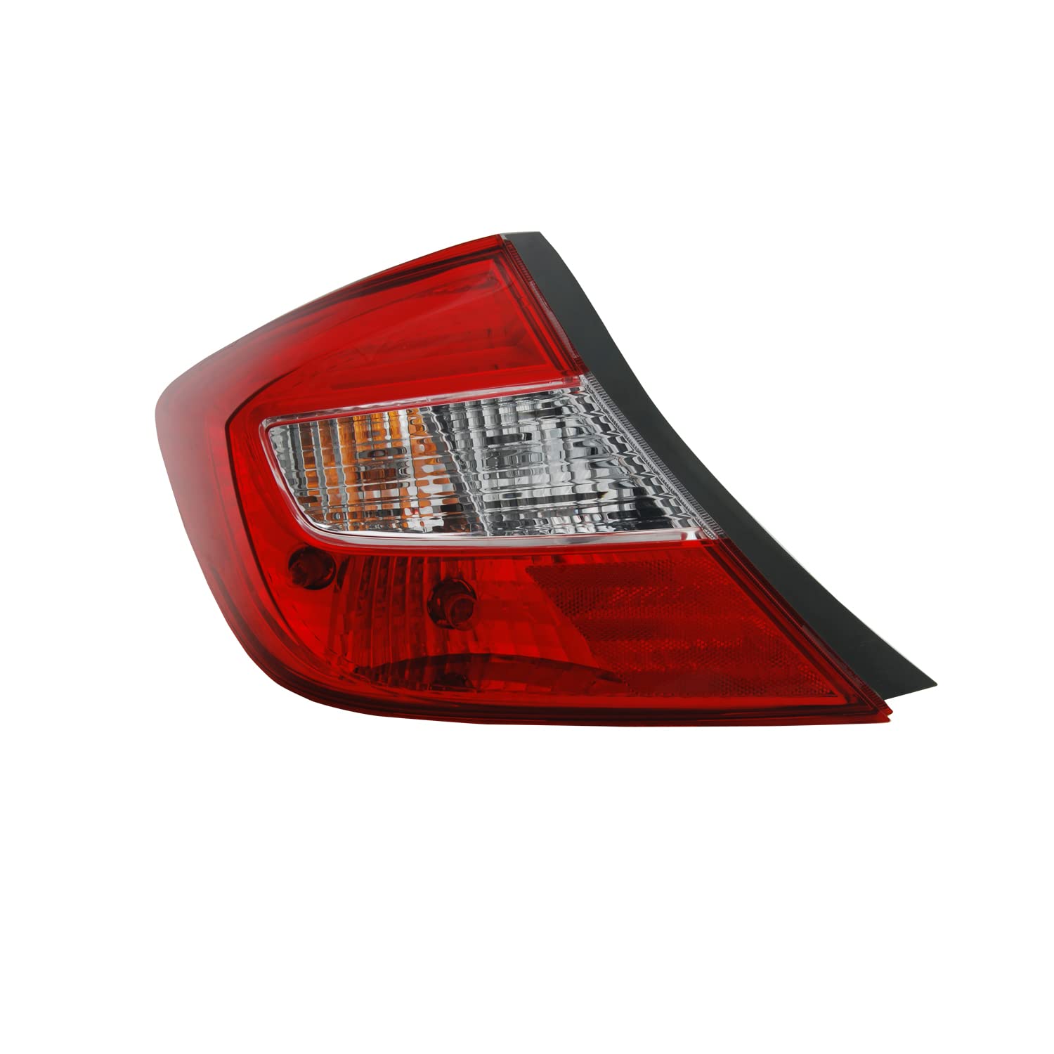 Left TYC Tail Light Assembly Compatible with 2012-2012 Honda Civic
