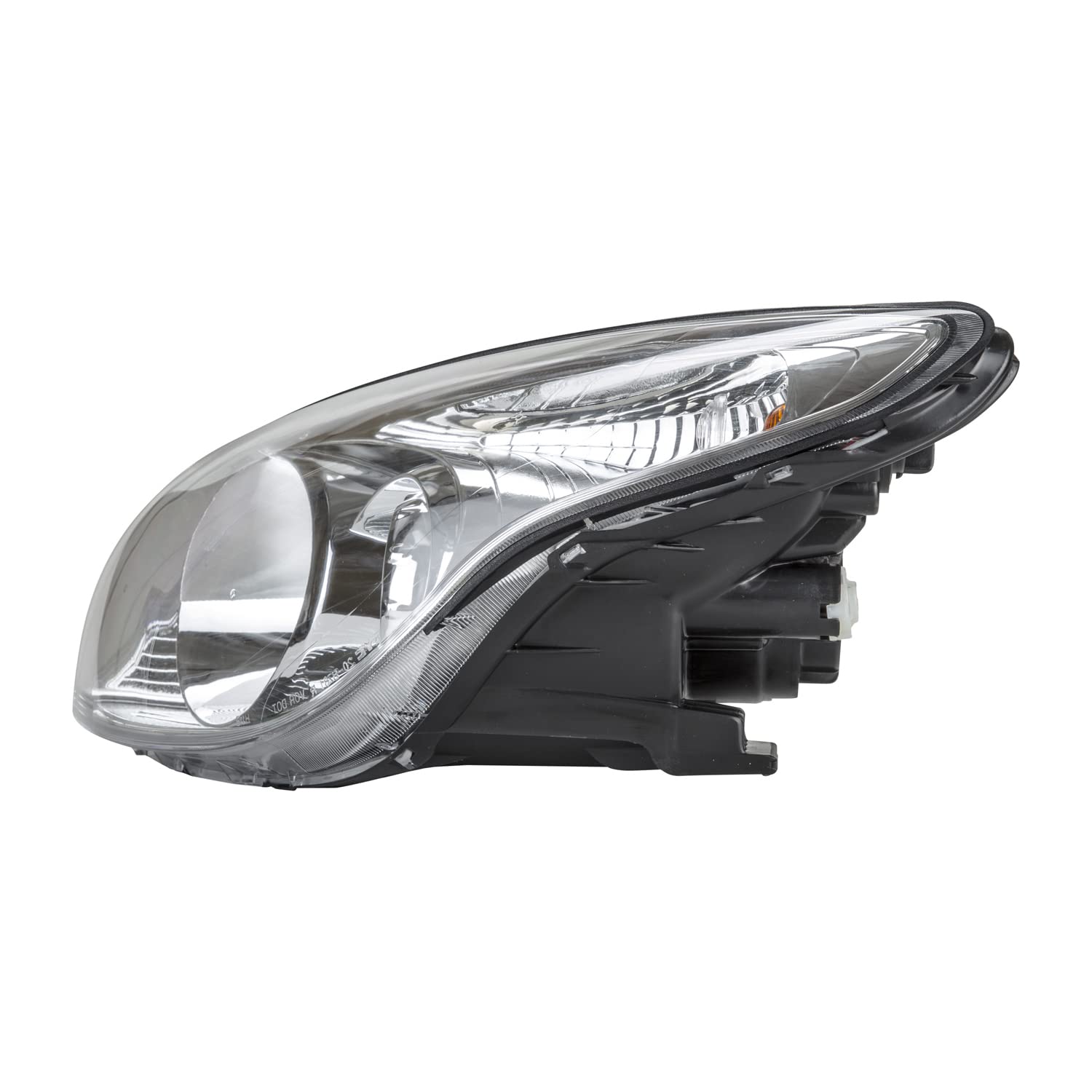 Left TYC Headlight Assembly Compatible with 2010-2012 Hyundai Elantra