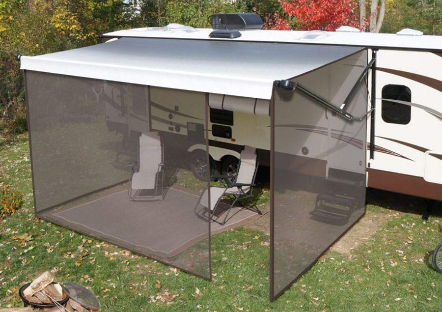 Screen Room Solera for Awnings on 5th Wheel RVs, Travel Trailers and Motorhomes