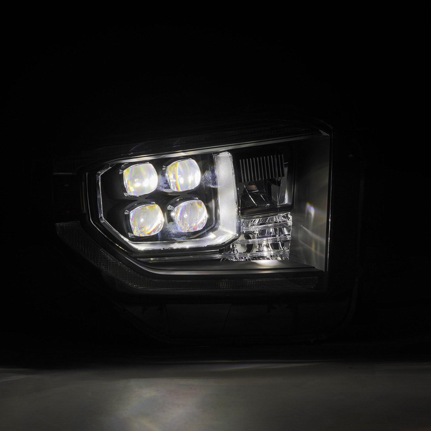 880833 AlphaRex Projector Headlights Black