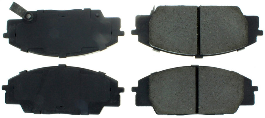 Front StopTech 308.08290 Brake Pads with Shims and Hardware Street