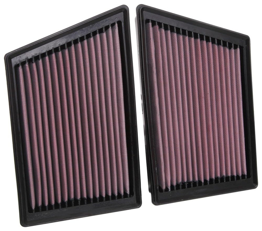 K&N Air Filter Engine: Increase Power & Acceleration, Washable, Premium, Replacement Car Filter: Fits 2019-2020 PORSCHE 911, 33-3153