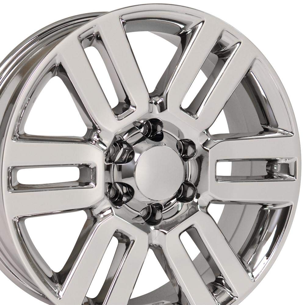 20 Inch OE Wheels TY10 Rim Fits 4Runner Style 6x139.7 20x7 Chrome - Hollander 69561 (1)