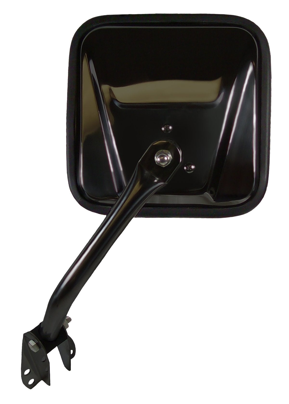 Jeep CJ CIPA 44651 Manual Replacement OE Style Passenger Side Mirror, Black