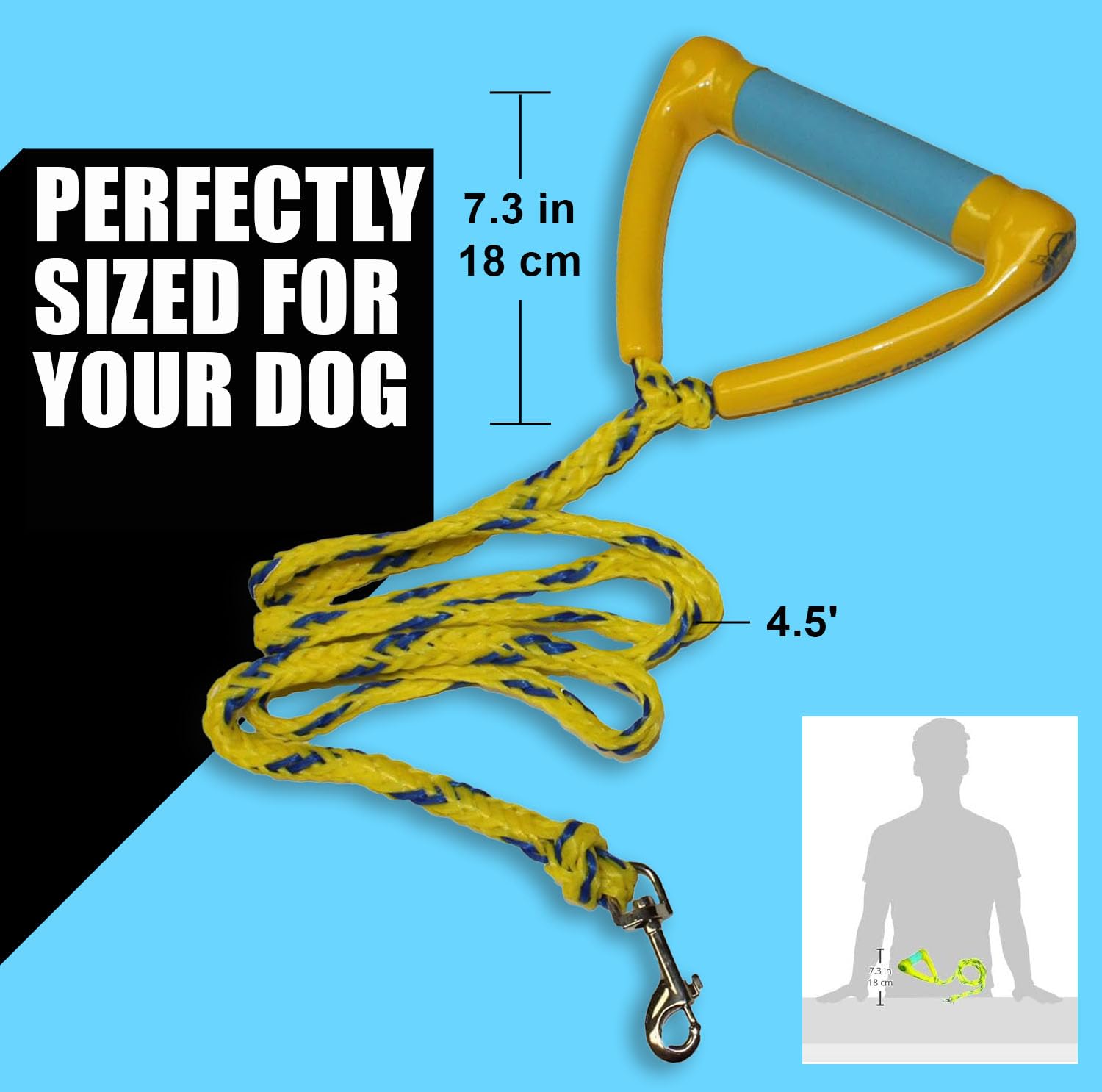 3000 Paws Aboard Water Ski Rope Leash