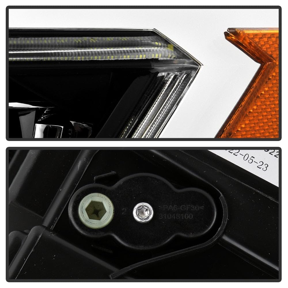 VW Jetta 19-22 SEL Model Spyder LED High Low Beam Projector Headlight - Signal-PWY24W(Included) - OE Left (VW2502175)