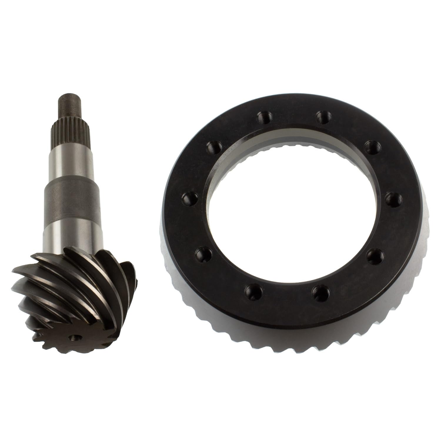 Differential Ring & Pinion EXCEL F75373, For Ford 7.5, Gear Ratio: 3.73, 10-Bolt, 28 Spline, 11 Pinion & 41 Ring Tooth - Fits Ford Mustang/Ranger/Aerostar - 1978-2013, Replaces USA Standard 36114