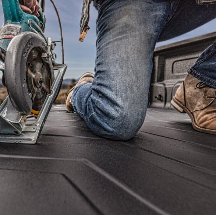Husky Liners Bed Liner Custom | Fits 2019-2026 Ram 1500, New Body Style w/ 5'7" Bed (Will NOT fit w/Drop-in Bed Liners or Models w/RamBox) | 1-pc Black - 16000
