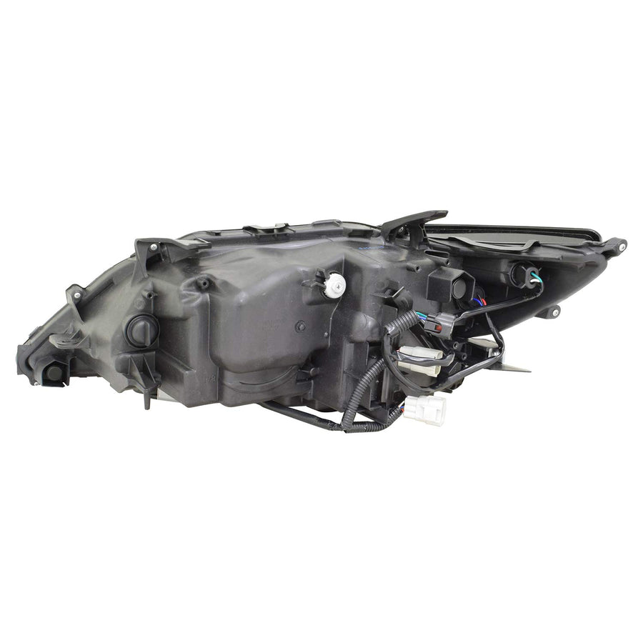 Right TYC Headlight Assembly Compatible with 2016-2018 Lexus ES350